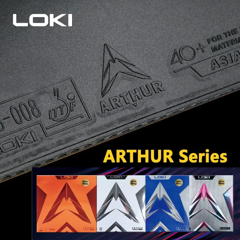 Table Tennis Loki - Véritable caoutchouc de Tennis de Table