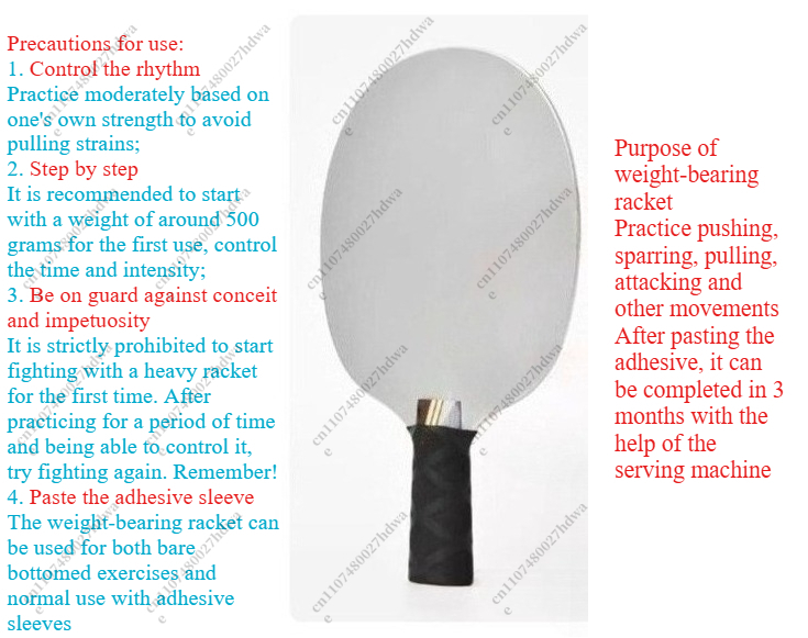 Raquette de Tennis de Table en - Table Tennis Racket avis et prix