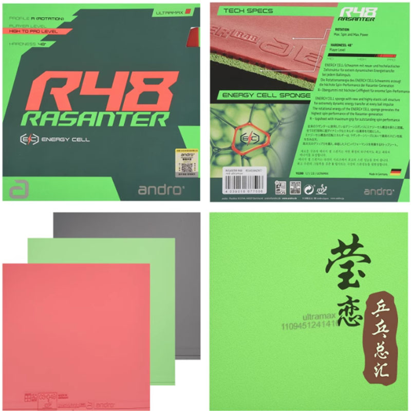 Andro Rasanter R45 47 50 C45 4 - Table Tennis Racket avis et prix